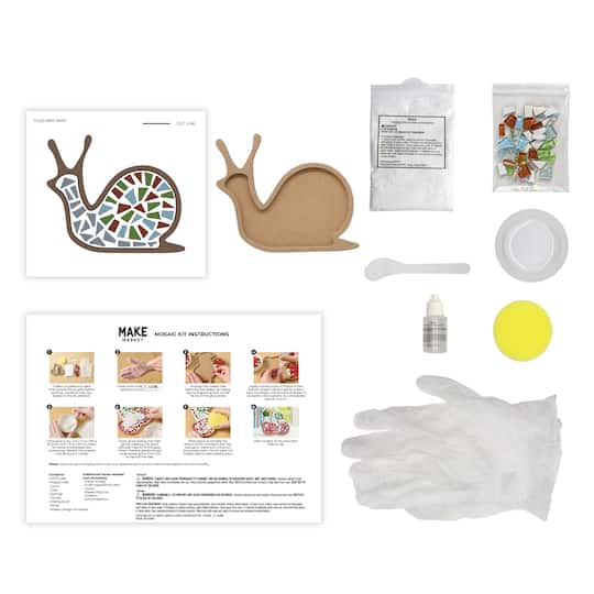 6" Snail Mosaic Kit by Make Market®
